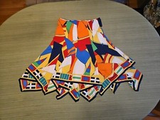 Vintage Ralph Lauren Multicolored Double Layer Skirt Size 0
