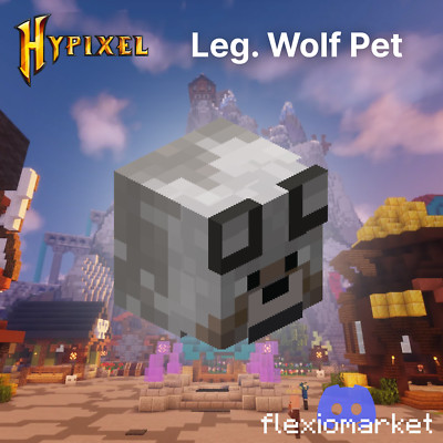 Hypixel Skyblock | Legendary Wolf Pet (CHEAPEST) | 100% Fast & Safe Seller