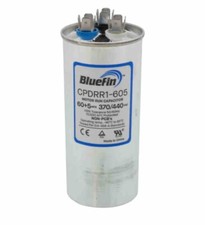 60 5 MFD uf 370 440 VAC Round Dual Run Capacitor 60/5 A/C Part 60 x 5 UNIVERSAL
