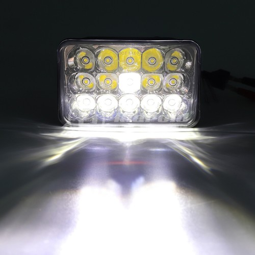 Faros LED 4""X6"" 4 piezas sellados haz alto/bajo para camioneta Chevy C10 81-1987 - Imagen 9 de 12