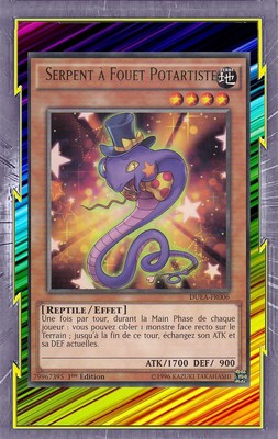 Peitschenschlange Potartist DUEA-FR006 Erde Reptil Effekt Level 4 YGO