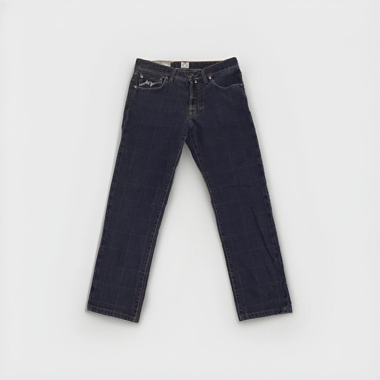 PTO5 Men's The Five Pockets-IL Cinquetasche Italy 31x29 Pants Cotton