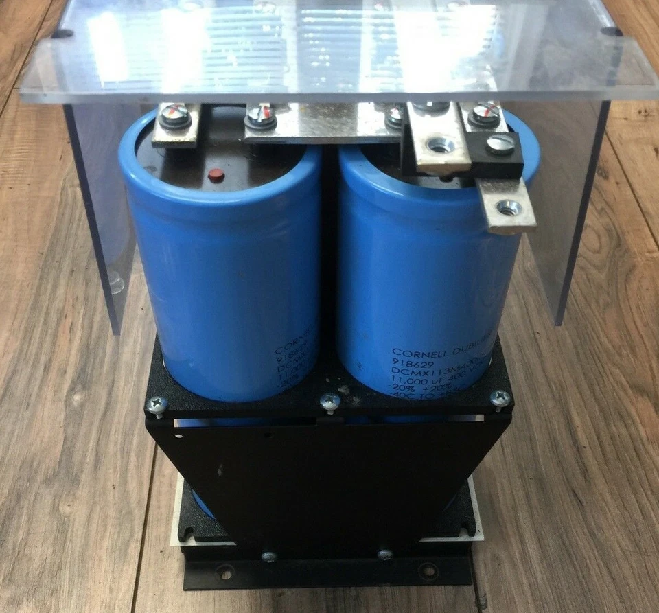 BANCO CONDENSADOR CORNELL DUBILIER 918629 400VDC Foto 3 de 4