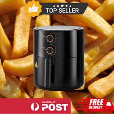 Devanti Air fryer Non-stick Healthy 4L Air Fryer Knob Control 1500W