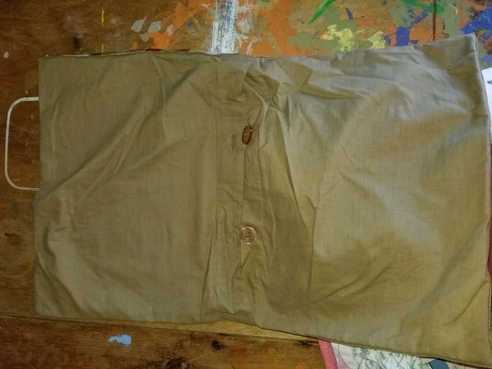 Crate & Barrel - "Ribbon Pillow - Green/Red/Gold" 13"  X 20" Pillow Cover - Image 3 of 4