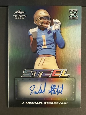 2023 Leaf Trinity J. Michael Sturdivant Steel Auto  /75 UCLA Bruins