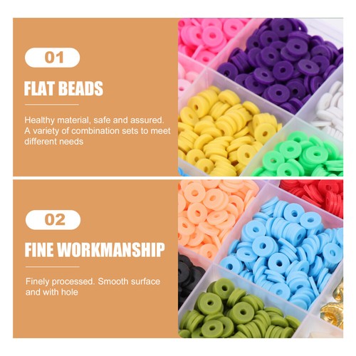 5 Sets Shell Soft Ceramic Beads Jewelry Making Clay Charms - 第 3/12 張圖片
