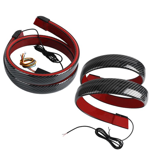 Car LED Tailgate Lights Tail Light Strip Reverse Backup Brake Turn Signal Truck - Picture 3 of 11