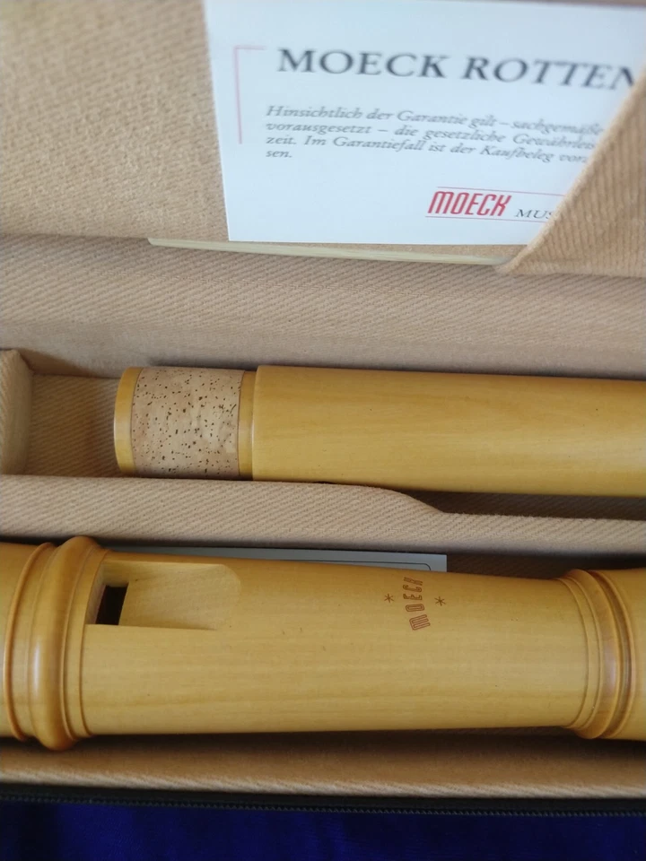 New Moeck Rottenburgh 4424 Tenor Recorder - Boxwood with Case - Image 3 of 4
