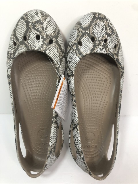 crocs snake print