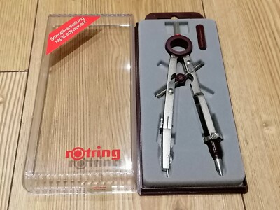 Rotring CENTRO Zirkel Set Schnellverstellung & Bleieinsatz 0,5 mm - NEU & OVP