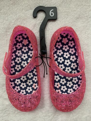 fonds Vijfde Altaar Brand New Toddlers Mary Jane Pink Jelly Shoes Size 6 Toddler 6 Flower  Closed Toe 681131201735 | eBay