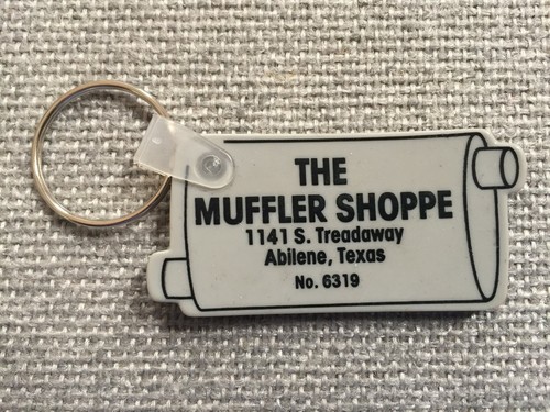 The Muffler Shoppe Abilene, Tx Key Chain