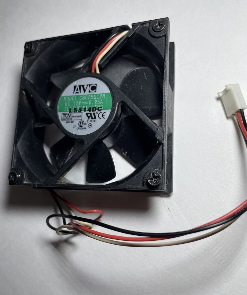 AVC C8025S12M Desktop Cooling Fan - Image 3 of 4