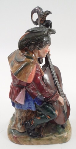 Mint Dresden Capodimonte Crown N Street Musician Beggar Figurines Bagpipe Cello - Picture 9 of 12