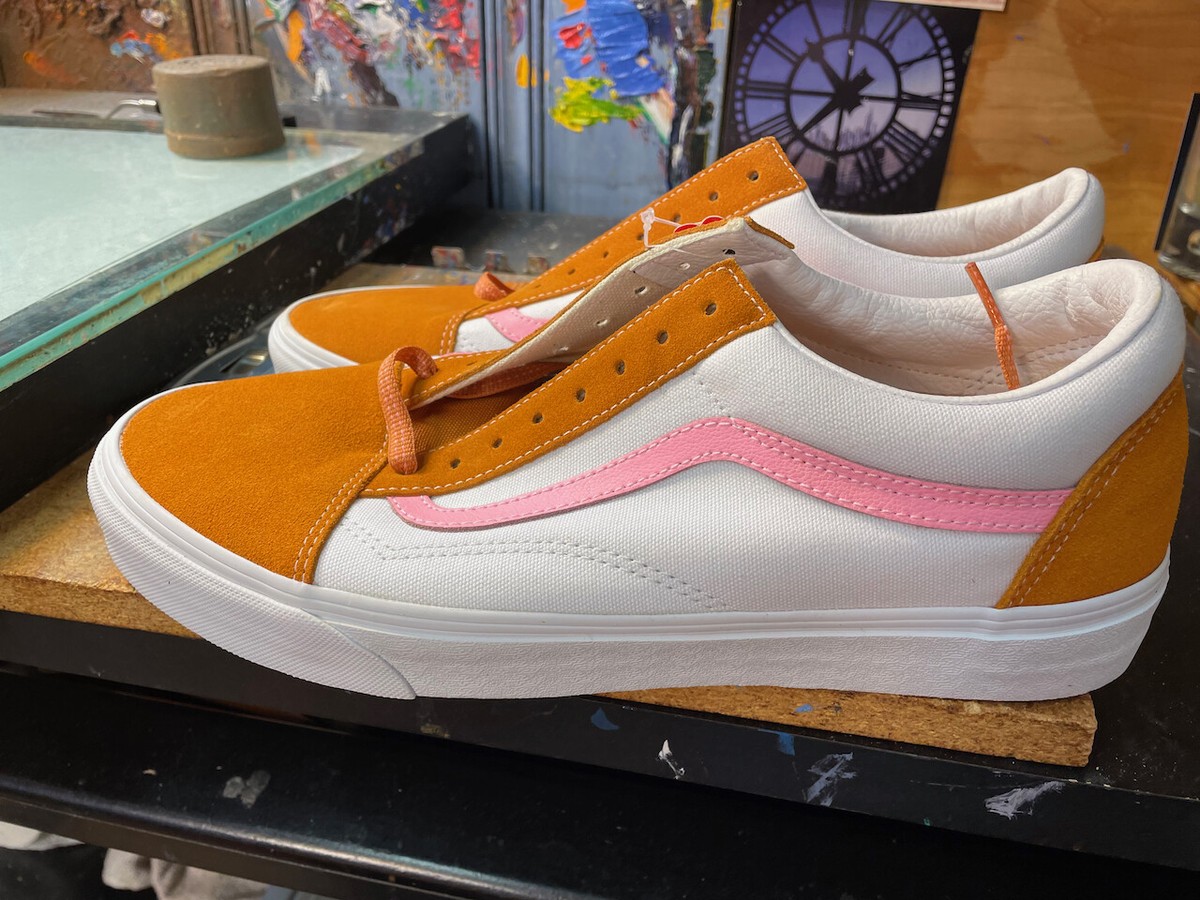 Size 12 VANS Old Skool Sports Pop White for sale online