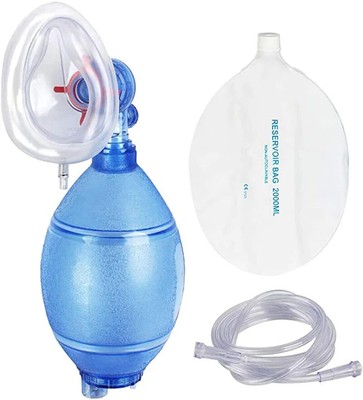First Aid Manual Resuscitation Ambu Bags Reservoir Bag Emergency Self-help Tool