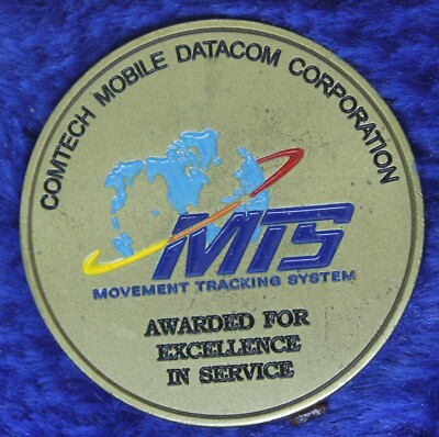 MTS COMTECH Mobile Datacom Iraqi freedom JPW Challenge Coin C-4