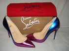 100% AUTHENTIC NEW WOMEN LOUBOUTIN SO KATE OMBRE PATENT HEELS/PUMPS US 9.5 — photo 2