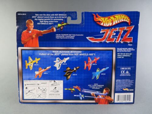2000 Hot Wheels Jetz AIR SCORCHER Gummiband angetriebenes Flugzeug & Startstock neu in Verpackung - Bild 6 von 6