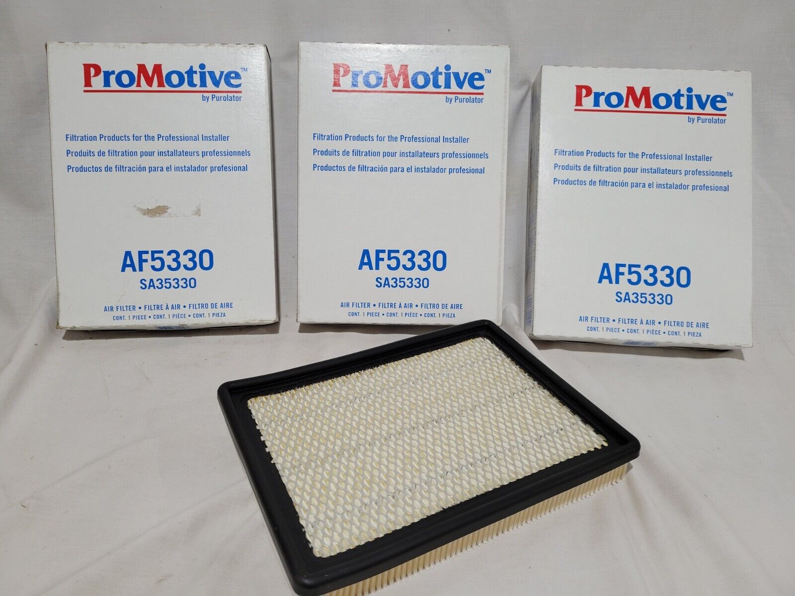 NEW Lot of 3 ProMotive by Purolator Air Filters AF5330 Fram CA8754 Wix 46153
