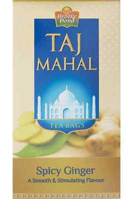 Taj Mahal würzige Ingwer-Teebeutel, 25 Stück kostenloser Versand weltweit