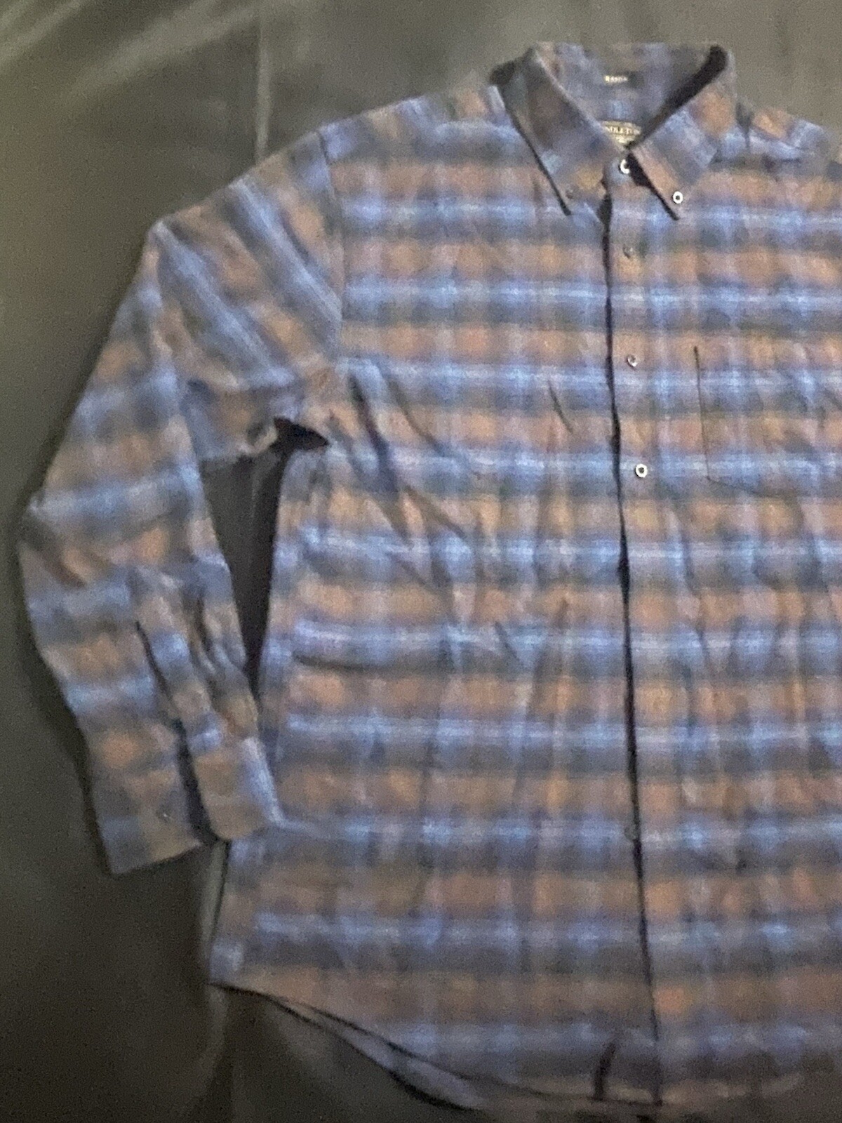 Pendleton Plaid Mason Button Down Shirt - Size Me… - image 3