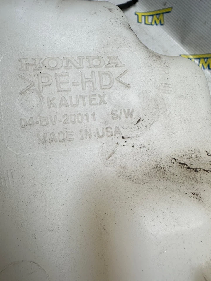 09-14 Acura TL Parabrisas Lavadora Líquido Depósito Tanque 2010 2011 2012 2013 Fabricante de equipo original Foto 3 de 4