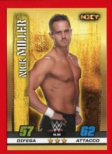 WWE SLAM ATTAX 10th Edition -Topps 2017- Card Basic No. 205 - NICK MILLER