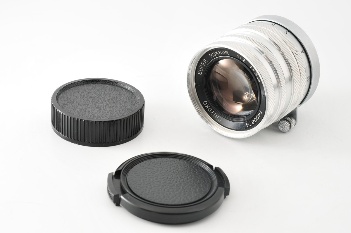 Near MINT] Minolta Chiyoko Super Rokkor 5cm 50mm f/2 Lens