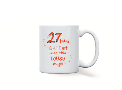 Personalisierte lustige miese Geschenk Tasse, individuelle Tasse,Erwachsenengeburtstag,Geburtstagsgeschenk
