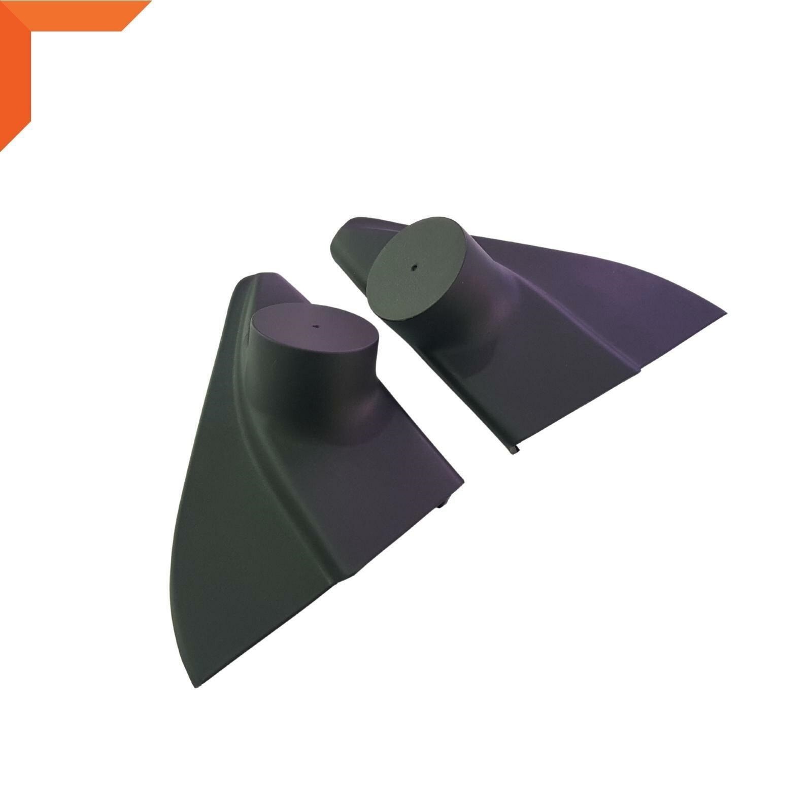 2x Black Tweeter Mould Front Seat Boot Fit 2015 2022 Toyota Hilux Revo 2x-black-tweeter-mould-front-seat-boot-fit-2015-2022-toyota-hilux-revo
