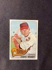 Packfresh 1965 Topps Estimated NMMT #33 Jackie Brandt #2