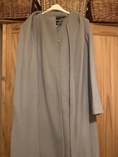 John Lewis New Longline Occasion Coat With Matching Long Scarf Size Uk18. Bnwt