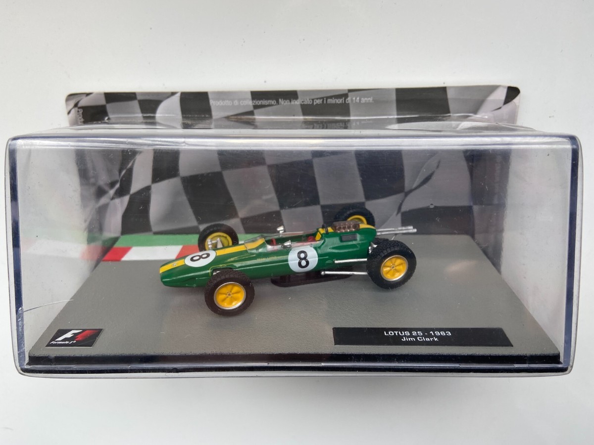 JIM CLARK LOTUS 25 1963 (SCALE 1:43) FORMULA 1 CAR COLLECTION | eBay