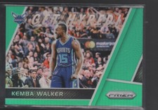 KEMBA WALKER 2017-18 PANINI PRIZM GET HYPED GREEN PRIZM CARD #GKW