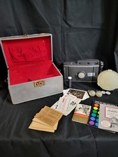 Vintage Polaroid Land Camera Model 800 with Flash, Case  Paperwork