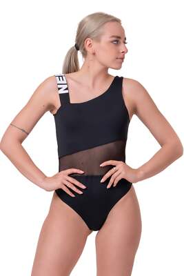 NEBBIA One-Shoulder Sporty Swimsuit 559