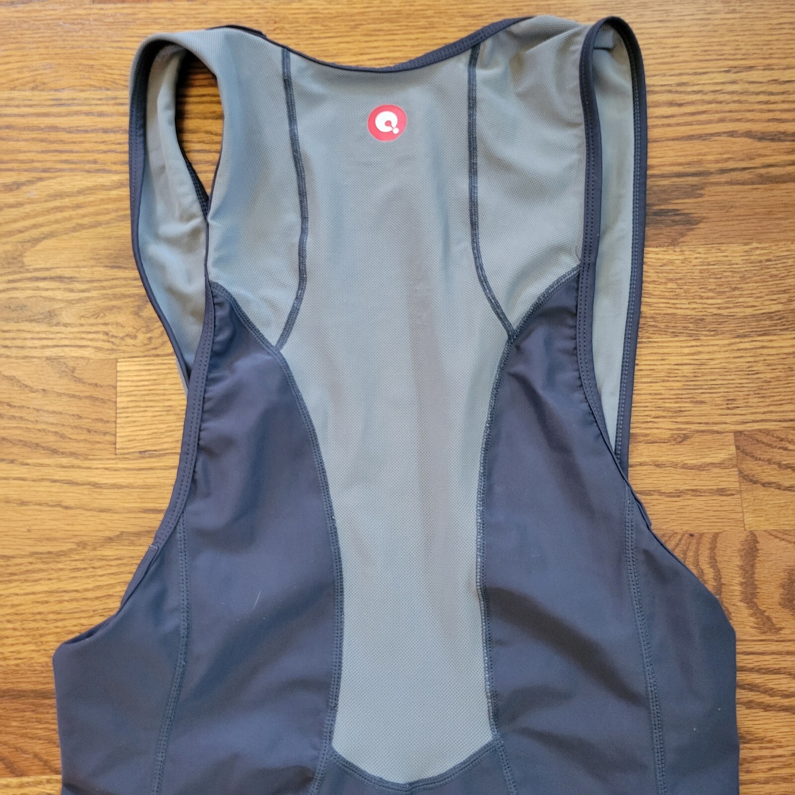 Przewalski Men’s XL Cycling Bike Bib Shorts Gray Bicycle Biking *Not Padded