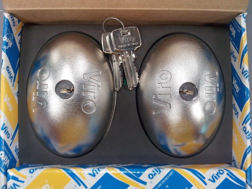 VIRO: COPPIA LUCCHETTO "VAN LOCK" IN KA PER FURGONI E CAMION ART.4222.4222 - Imagen 2 de 6