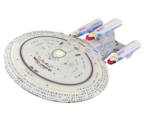 Star Trek The Next Generation All Good Things USS Enterprise NCC-1701-D Ship - Picture 2 of 6