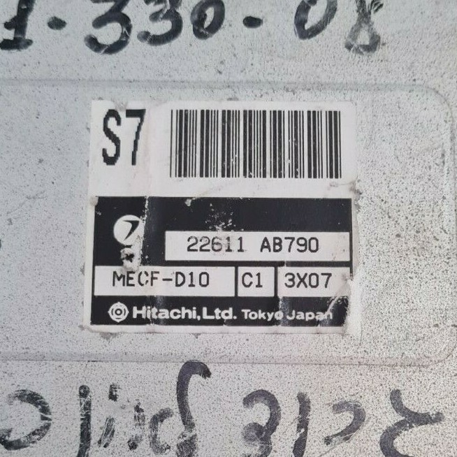 1994 Subaru Impreza Engine Control Module ECM/ECU 22611AB790 S7