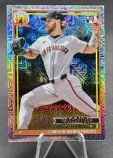 2026 Topps Series 1 Carson Whisenhunt 1991 Topps Chrome Silver Pack Mojo #91C-52