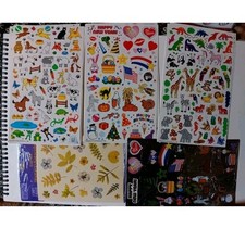 Lot Of Vintage Stickers Some Rare Sealed And Sheets Cute