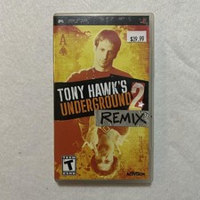 Tony Hawk's Underground 2: Remix (Sony PSP, 2005) COMPLETE CIB TESTED