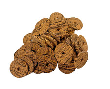 Cork Trim Rings Ultra Thin 1/8" For Rod Building and Repair. Sold in packs of 25