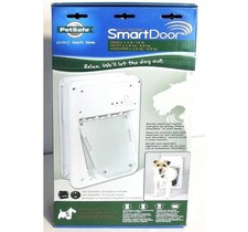 NEW PETSAFE ELECTRONIC SMART PET DOOR DOG CAT SIZE: SMALL DOG 4 LB -15 LB