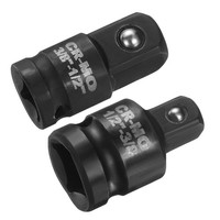 "2 StüCk Stecknuss Adapter FüR 1/2\" Zu 3/8\" CR-MO Stahl"