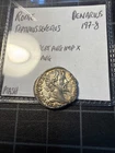 Rome Silver Denarius 197-8 AS Septimus Severus Annonae Avg Unc Beautiful Toning!