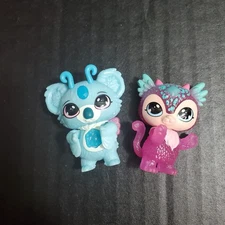 Magic Mixies Lot Of 2 PVC 2" Mini Figures, Blue & Pink